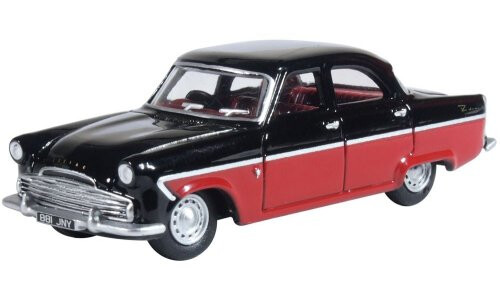 Oxford Diecast Black Ford Zodiac MKII 76FZ004