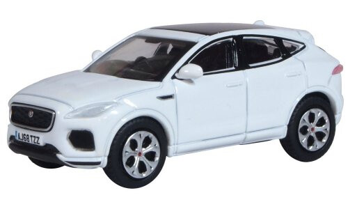 Oxford Diecast Fuji White Jaguar E Pace 76JEP002