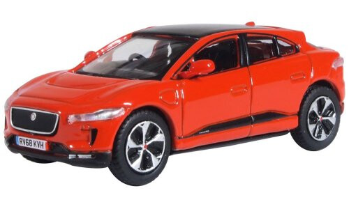 Oxford Diecast Photon Red Jaguar I Pace 76JIP001