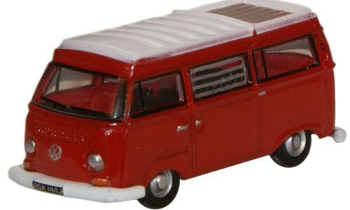 Oxford Diecast Senegal Red/White VW Camper NVW004