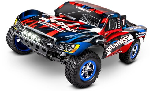 Traxxas Slash1/10 RTR 2WD Short Course Truck Red-Blue Edition 58034-61