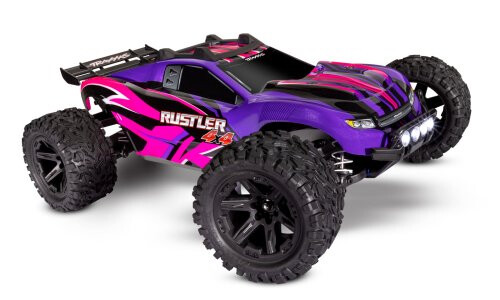 Traxxas Rustler 4x4 Brushed Stadium Truck Pink Edition 67064-61