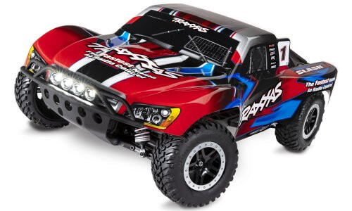 Traxxas Slash 4x4 Short Course Truck With LED Lights Red Edition 68054-61