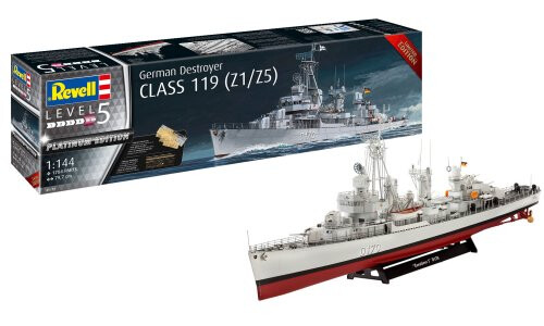 Revell German Destroyer Class 119 (Z1/Z5) 05179