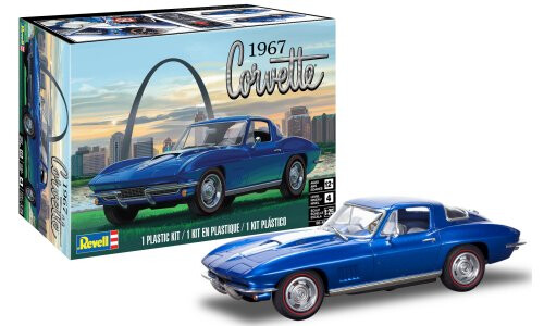 Revell 1967 Corvette Sting Ray Sport Coupe 2N1 14517