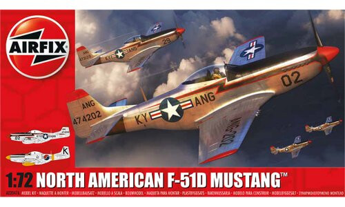 Airfix North American F-51D Mustang 02047A