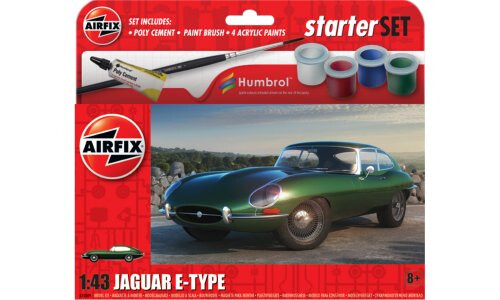 Airfix Starter Set - Jaguar E-Type 55009