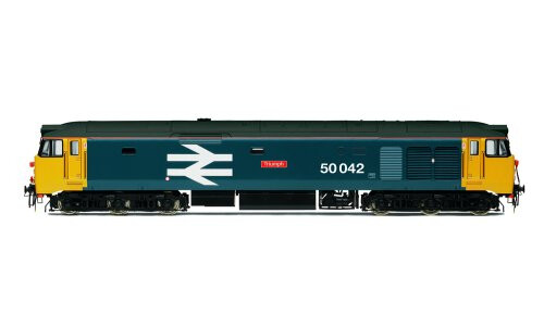 Hornby BR, Class 50, Co-Co, 50042 'Triumph' - Era 7 R30154