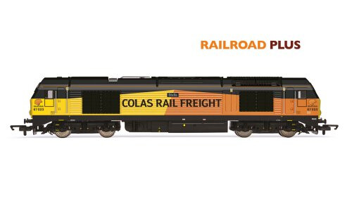 Hornby RailRoad Plus Colas Rail, Class 67, Co-Co - Era 10 R30184