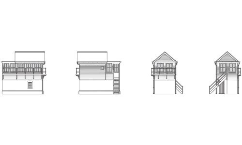 Hornby South Eastern Railway Signal Box R7365