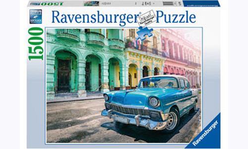 Ravensburger Cars of Cuba Puzzle 1500pc RB16710-4