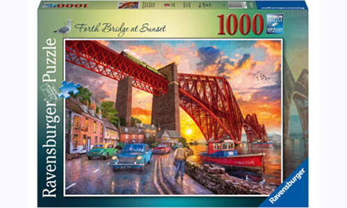 Ravensburger Forth Bridge at Sunset Puzzle 1000pc RB16766-1