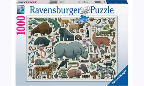 Ravensburger You Wild Animal Puzzle 1000pc RB16807-1