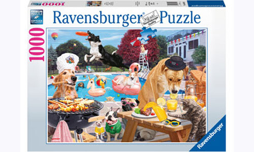 Ravensburger Dog Days of Summer Puzzle 1000pc RB16810-1