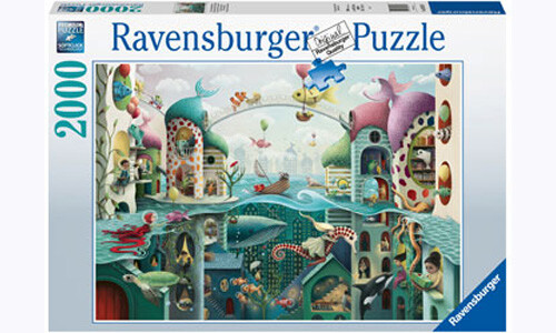 Ravensburger If Fish Could Walk Puzzle 2000pc RB16823-1