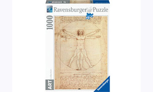 Ravensburger Leonardo da Vinci Uomo Vitruviano 1000pc RB15250-6