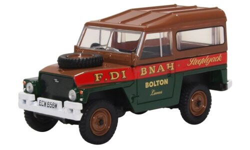 Oxford Diecast Land Rover Lightweight Hard Top Fred Dibnah 43LRL006