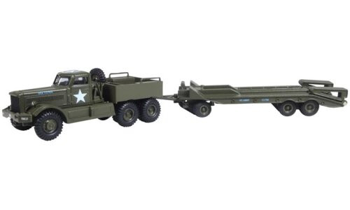 Oxford Diamond T Tank Transporter and Trailer US Army 76DT007