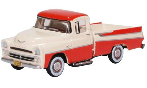 Oxford Dodge D100 Sweptside Pick Up 1957 Tropical Coral/glacie 87DP57001