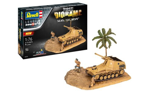 Revell First Diorama Set - Sd.Kfz. 124 Wespe 03334