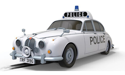 Scalextric Jaguar MK2 - Police Edition C4420