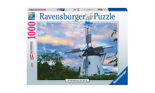 Ravensburger Windmill near Retz Puzzle 1000pc RB17175-0