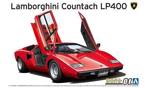 Aoshima 74 Lamborghini Countach LP400 A005804