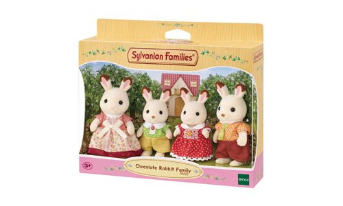 Sylvanian Families Chocolate Rabbit Family SF5655