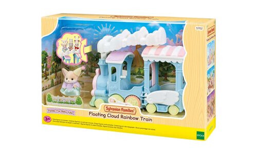 Sylvanian Families Floating Cloud Rainbow Train SF5702