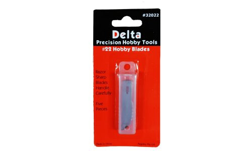 Delta #22 Blades (5 pack) Card DL32022