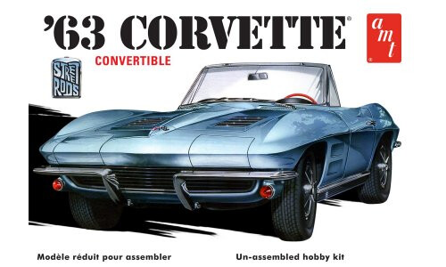 AMT 1963 Chevy Corvette Convertible AMT1335