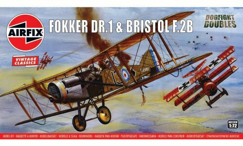 Airfix Fokker DR.1 & Bristol F.2B Dogfight Double A02141V