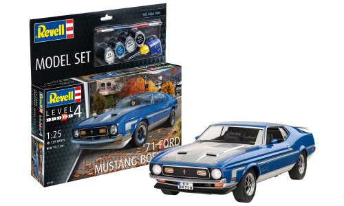 Revell 71 Mustang Boss 351 Model Set 67699