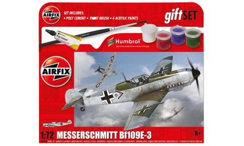 Airfix  Messerschmitt Bf109E-3 Gift Set A55106A