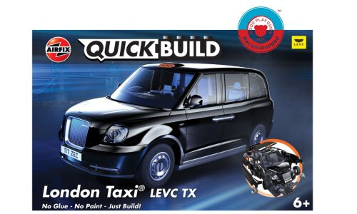 Airfix QUICKBUILD London Taxi LEVC TX J6051