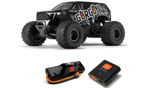 Arrma GORGON 4X2 MEGA 550 Brushed Monster Truck Ready-To-Assemble Kit with Battery & Charger ARA3230SKT1