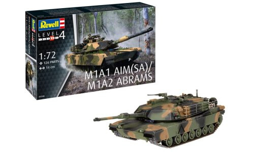 Revell M1A1 AIM(SA)/ M1A2 Abrams 03346