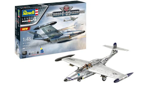 Revell Northrop F-89 Scorpion 75th Anniversary Gift Set 05650