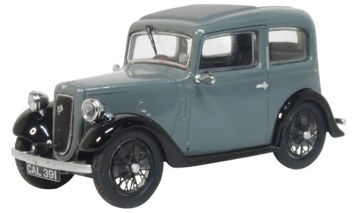 Oxford Diecast Austin Ruby Ash Grey 43RUB005