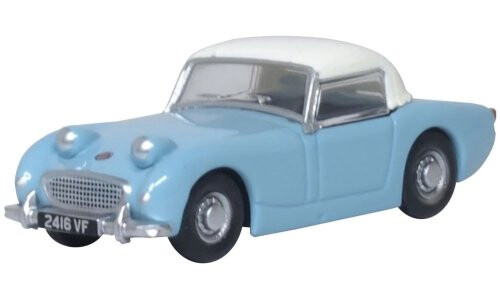 Oxford Diecast  Iris Blue Austin Healey Frogeye Sprite 76AHF002