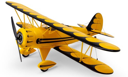 E-flite UMX WACO BNF Basic with AS3X and SAFE Select, Yellow EFLU53550Y