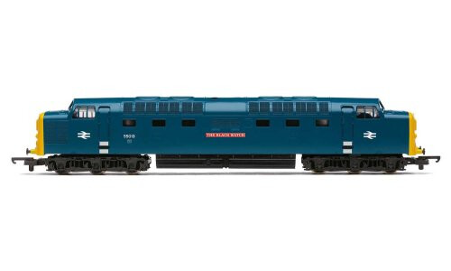 Hornby RailRoad Plus BR, Class 55, Deltic, Co-Co, 55013 ‘The Black Watch’ - Era 7 (Sound Fitted) R30049TXS