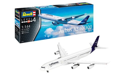 Revell Airbus A340-300 “Lufthansa" New Livery 03803