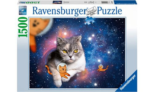 Ravensburger Cats Flying to Outer Space RB17439-3