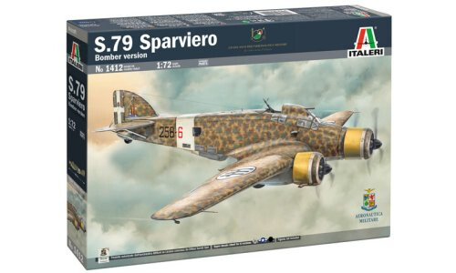 Italeri S.79 Sparviero Bomber version 1412S