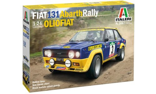 Italeri FIAT 131 Abarth Rally OLIO FIAT 3667