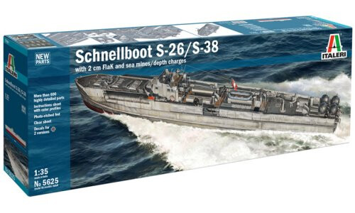 Italeri Schnellboot S-26/S-38 5625