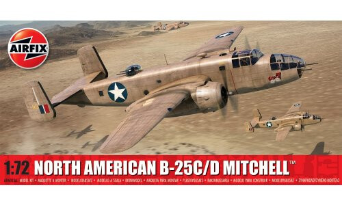 Airfix North American B-25C/D Mitchell A06015A