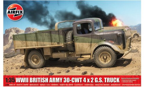 Airfix WWII British Army 30-cwt 4x2 GS Truck A1380