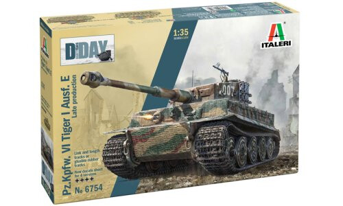 Italeri Pz.Kpfw. VI Tiger I Ausf. E late production 6754